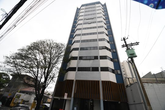 Fachada do Prédio de kitnet/studio à venda com 1 quarto, 32m² em Botafogo, Campinas