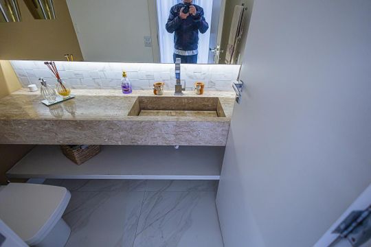 lavabo de apartamento à venda com 4 quartos, 196m² em São José, Belo Horizonte