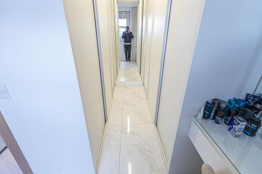 suite de apartamento à venda com 4 quartos, 196m² em São José, Belo Horizonte