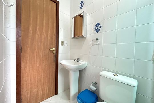 Banheiro Suíte  de apartamento para alugar com 1 quarto, 70m² em Campeche Leste, Florianópolis