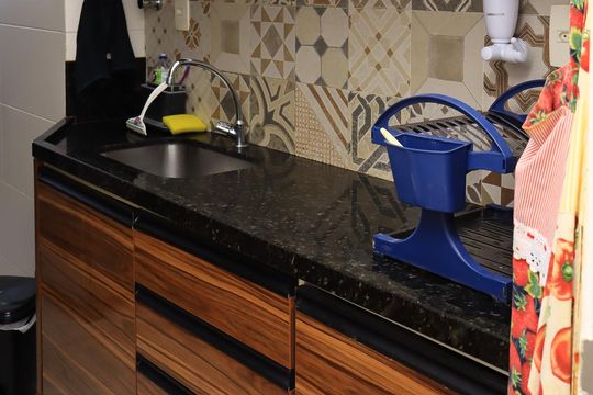 Cozinha de apartamento para alugar com 3 quartos, 90m² em Caminho das Árvores, Salvador