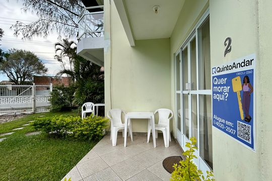 Fachada  de apartamento para alugar com 1 quarto, 70m² em Campeche Leste, Florianópolis