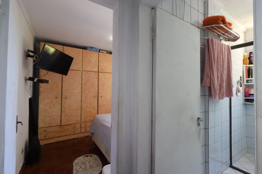 Corredor de apartamento à venda com 3 quartos, 100m² em Vila Guiomar, Santo André