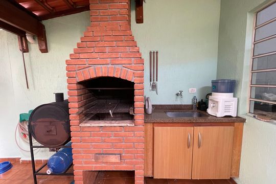 Churrasqueira de casa à venda com 3 quartos, 122m² em Jaguaré, São Paulo