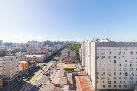 Vista da Sala de apartamento à venda com 2 quartos, 67m² em Santana, Porto Alegre