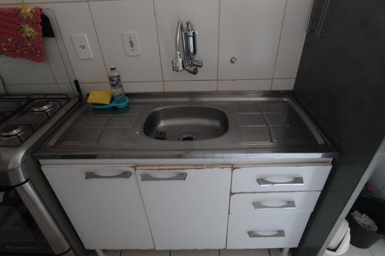 Cozinha e Área de Serviço de apartamento à venda com 2 quartos, 97m² em Frei Leopoldo, Belo Horizonte