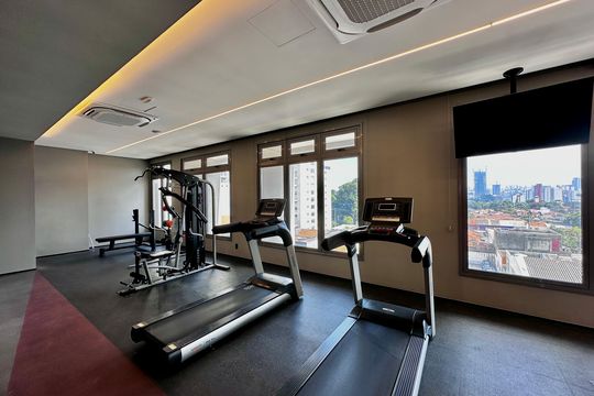 Academia de apartamento à venda com 1 quarto, 41m² em Santo Amaro, São Paulo
