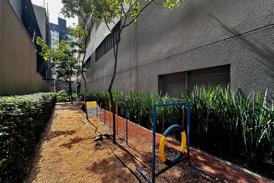 Espaço Pet de apartamento à venda com 1 quarto, 41m² em Santo Amaro, São Paulo