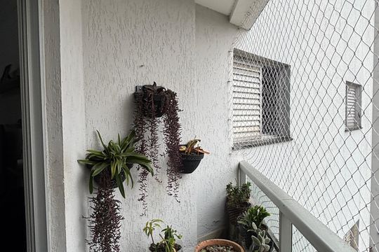 Sala - Sala de Jantar Varanda de apartamento à venda com 3 quartos, 87m² em Vila Gilda, Santo André