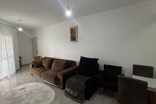 Sala - Sala de Jantar de apartamento à venda com 3 quartos, 87m² em Vila Gilda, Santo André