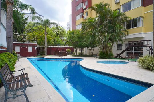 Área comum - Piscina de apartamento para alugar com 2 quartos, 80m² em Floresta, Porto Alegre