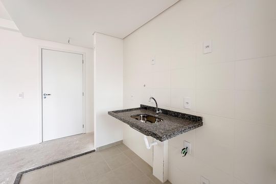 Cozinha de apartamento à venda com 2 quartos, 48m² em Assunção, São Bernardo do Campo