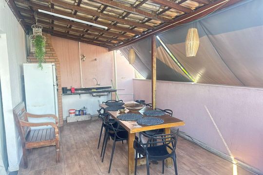 Área externa de apartamento para alugar com 3 quartos, 110m² em Paquetá, Belo Horizonte