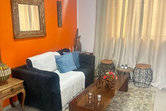 Sala de apartamento para alugar com 3 quartos, 110m² em Paquetá, Belo Horizonte