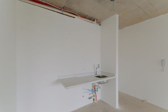 Cozinha de kitnet/studio à venda com 1 quarto, 37m² em Vila Mariana, São Paulo
