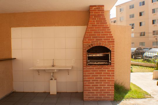Área comum - Churrasqueira de apartamento para alugar com 2 quartos, 50m² em Cerâmica, Nova Iguaçu