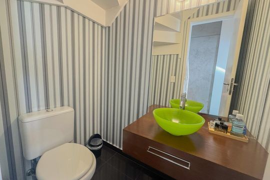 Lavabo de apartamento à venda com 2 quartos, 80m² em Vila Gomes Cardim, São Paulo