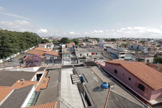 Vista Cobertura de apartamento à venda com 2 quartos, 96m² em Parque Novo Oratório, Santo André