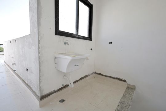 Área de Serviço de apartamento à venda com 2 quartos, 96m² em Parque Novo Oratório, Santo André