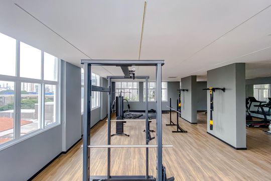 Área comum - Academia de apartamento para alugar com 1 quarto, 34m² em Belenzinho, São Paulo