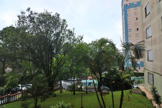 Sala Vista  de apartamento à venda com 2 quartos, 65m² em Santa Terezinha, São Bernardo do Campo