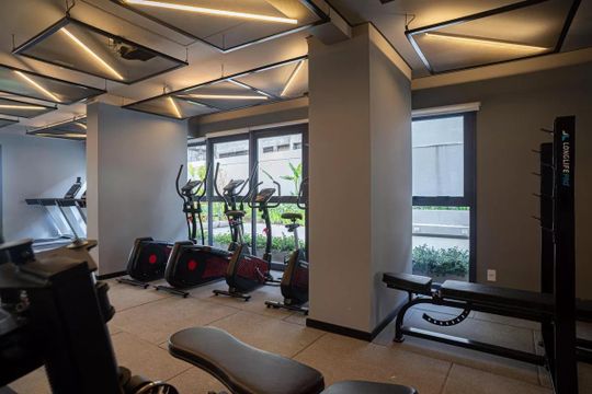 Área comum - Academia de kitnet/studio para alugar com 1 quarto, 42m² em Consolação, São Paulo