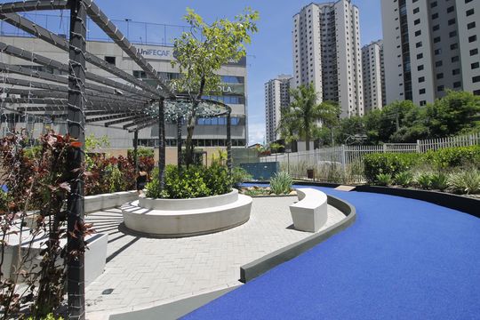Área comum de apartamento para alugar com 4 quartos, 117m² em Chácara Agrindus, Taboão da Serra