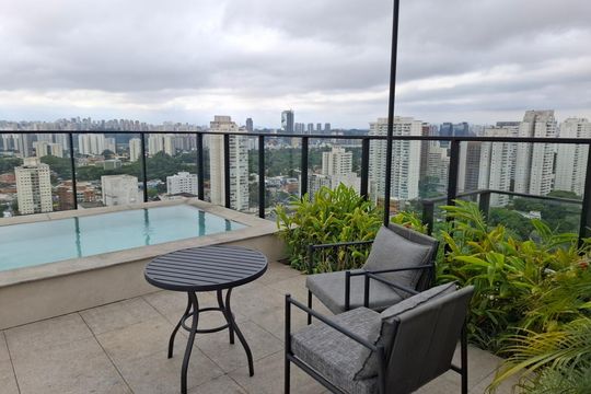 Apartamento para alugar com 1 quarto, 23m² em Santo Amaro, São Paulo