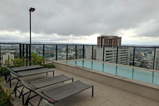 Apartamento para alugar com 1 quarto, 23m² em Santo Amaro, São Paulo