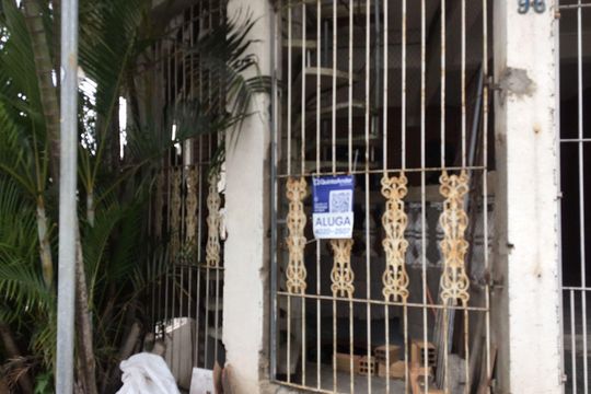 Fachada - Placa de casa para alugar com 1 quarto, 80m² em Santa Maria, Osasco
