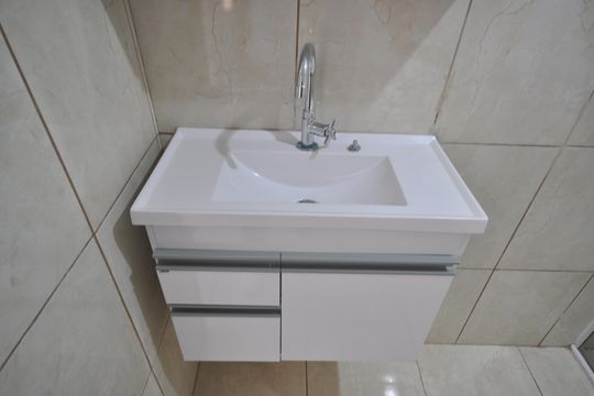 Banheiro  de casa para alugar com 2 quartos, 153m² em Vila Mazzei, São Paulo