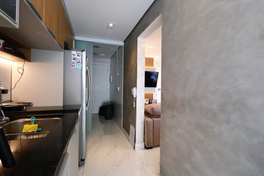 Cozinha de apartamento à venda com 3 quartos, 112m² em Tatuapé, São Paulo