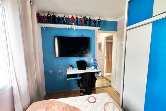 Quarto 2 de apartamento à venda com 2 quartos, 49m² em Vila Bela Vista (zona Norte), São Paulo