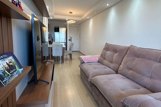 Sala de apartamento para alugar com 2 quartos, 52m² em Jd N Sra De Fatima, São Bernardo do Campo