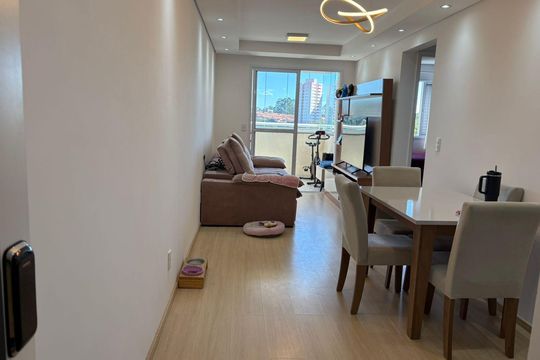 Sala de apartamento para alugar com 2 quartos, 52m² em Jd N Sra De Fatima, São Bernardo do Campo