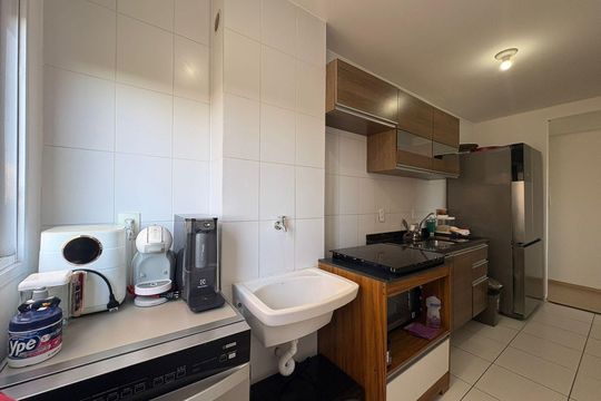 Cozinha de apartamento para alugar com 2 quartos, 52m² em Jd N Sra De Fatima, São Bernardo do Campo
