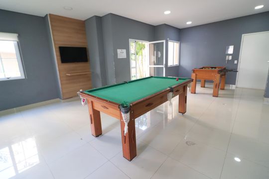 Área comum - Sala de jogos de apartamento à venda com 2 quartos, 57m² em Novo Osasco, Osasco