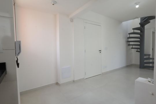 Cozinha de apartamento à venda com 2 quartos, 56m² em Vila Andrade, São Paulo