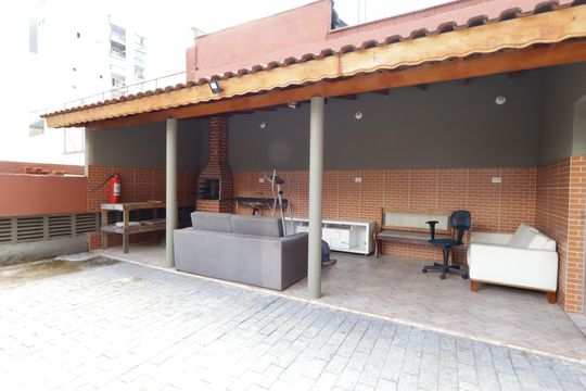 Área comum - Churrasqueira de apartamento à venda com 2 quartos, 56m² em Vila Andrade, São Paulo