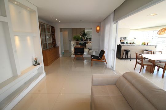Sala / Cozinha de apartamento à venda com 3 quartos, 120m² em Santa Teresinha, São Paulo
