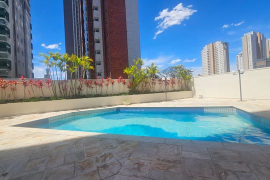 Área comum - Piscina de apartamento para alugar com 3 quartos, 165m² em Tatuapé, São Paulo