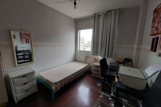 Quarto de apartamento à venda com 3 quartos, 78m² em Méier, Rio de Janeiro
