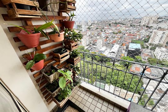 Varanda da Sala de apartamento à venda com 2 quartos, 50m² em Parque Mandaqui, São Paulo