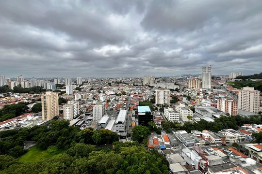 Varanda da Sala Vista de apartamento à venda com 2 quartos, 50m² em Parque Mandaqui, São Paulo