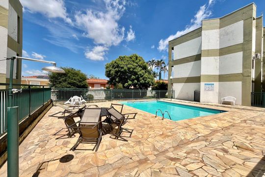 Área comum - Piscina de apartamento para alugar com 2 quartos, 94m² em Taquaral, Campinas
