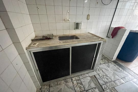 Cozinha de apartamento para alugar com 2 quartos, 54m² em Vila Oito de Maio, Duque de Caxias