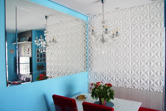 Sala  de apartamento à venda com 3 quartos, 56m² em Jardim Cocaia, Guarulhos