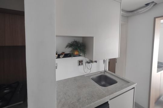Área de Serviço de apartamento à venda com 2 quartos, 84m² em Santa Paula, São Caetano do Sul