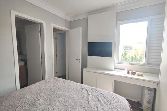 Suíte de apartamento à venda com 2 quartos, 84m² em Santa Paula, São Caetano do Sul
