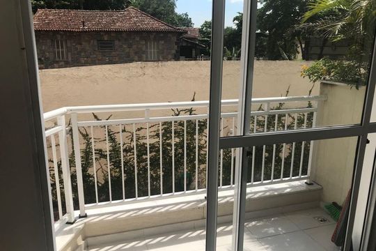 Varanda de casa de condomínio à venda com 2 quartos, 135m² em Tijuca, Rio de Janeiro